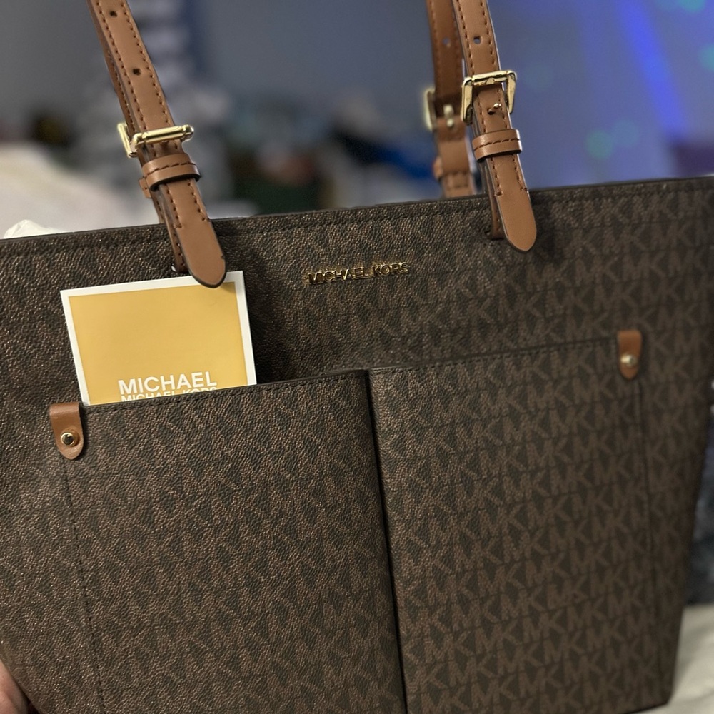 Michael Kors Brown Tote Bag